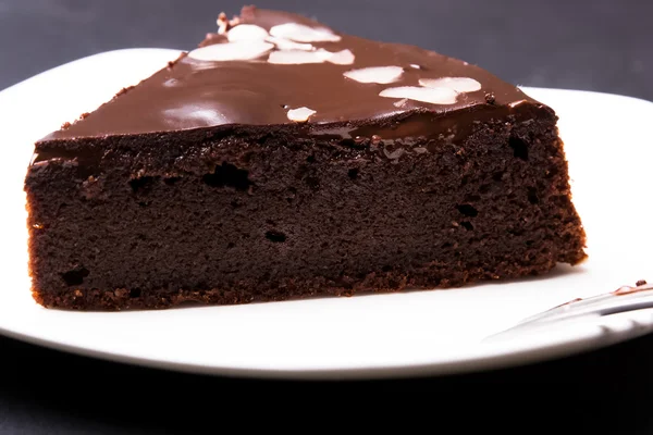 Bolo de chocolate — Fotografia de Stock