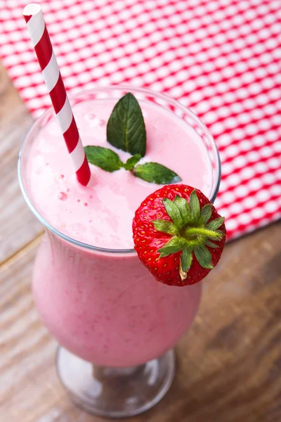 Aardbeiensmoothie — Stockfoto