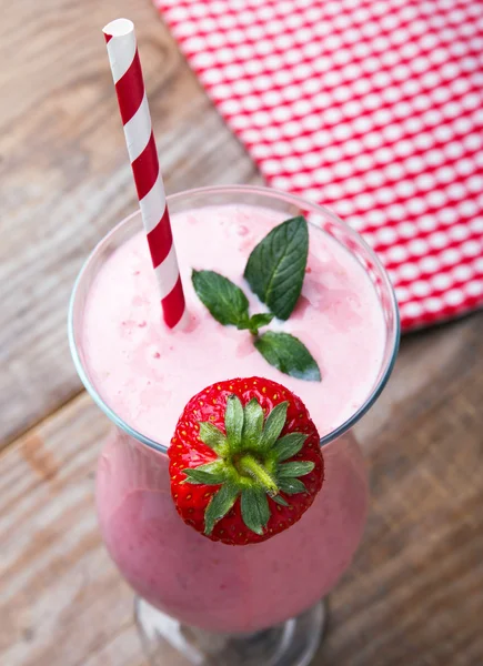 Aardbeiensmoothie — Stockfoto