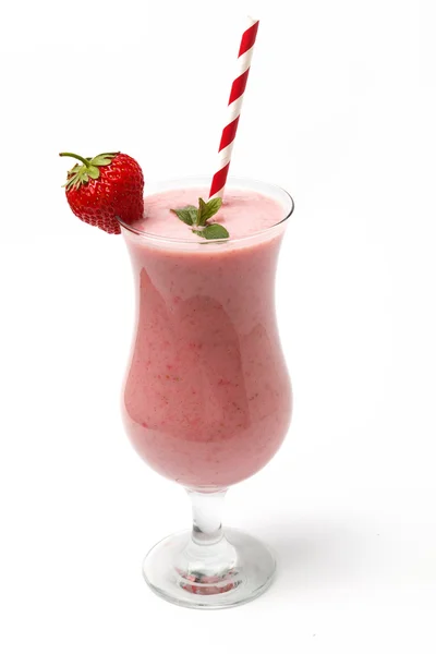 Erdbeer-Smoothie Stockbild