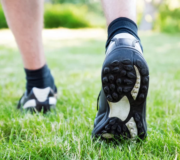 Voeten voor runner — Stockfoto