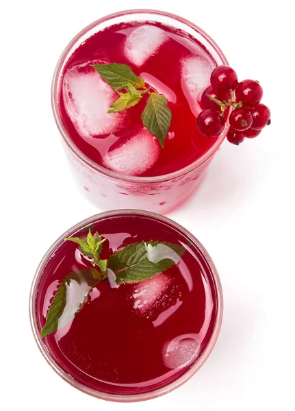 Cold berry drink — Stock Photo, Image