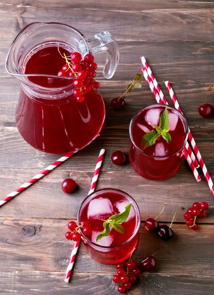 Koude berry drankje — Stockfoto