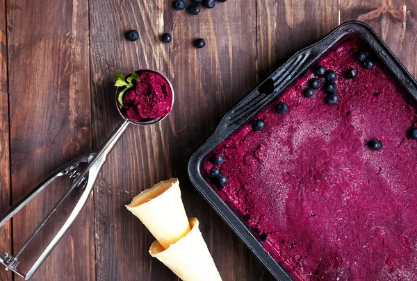 yaban mersini dondurma