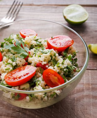 kuskus ve maydanoz Tabbouleh
