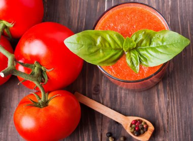 lezzetli ferahlatıcı gaspaço