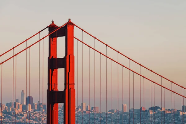 Slavný Most Golden Gate Symbol San Franciska Kalifornie — Stock fotografie