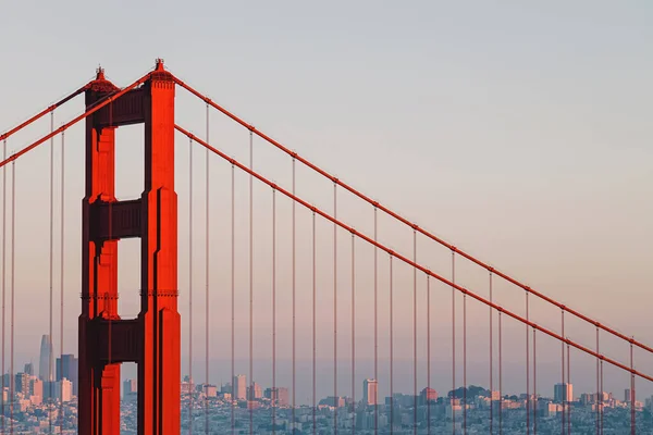 Kända Golden Gate Bron Symbol För San Francisco Kalifornien — Stockfoto