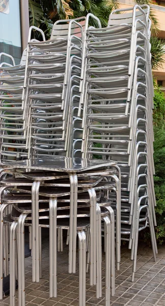 Chair tables — Stock Photo, Image