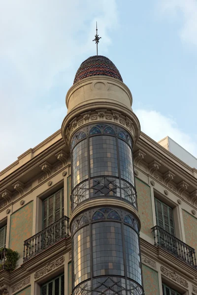 Casa como un castillo — Foto de Stock