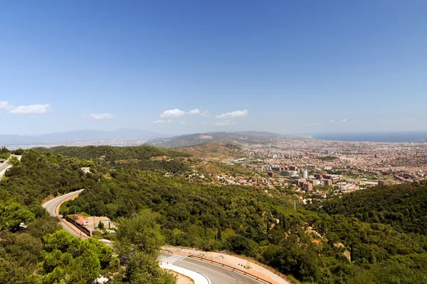 Dağ yolu — Stok fotoğraf