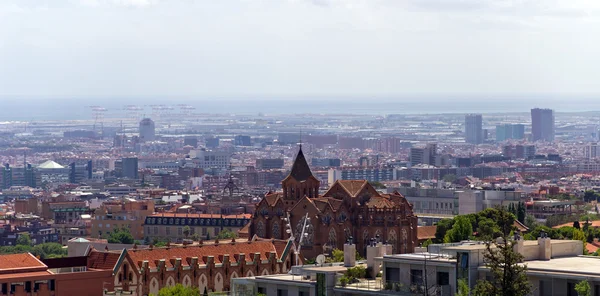 Vista de Barcelona — Fotografia de Stock