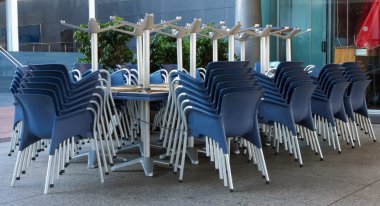 masa ve sandalye café