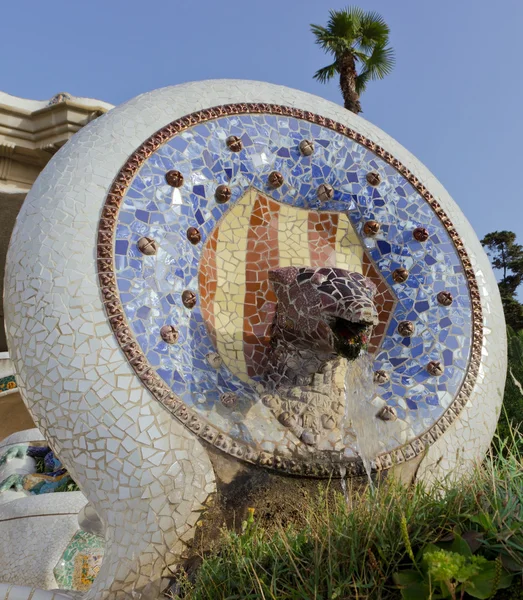 Hadí hlava mozaika — Stock fotografie