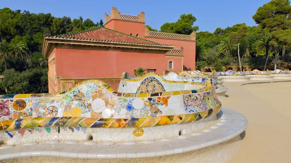 park guell yılan mozaik tezgah