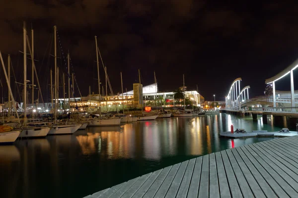 Gece port — Stok fotoğraf