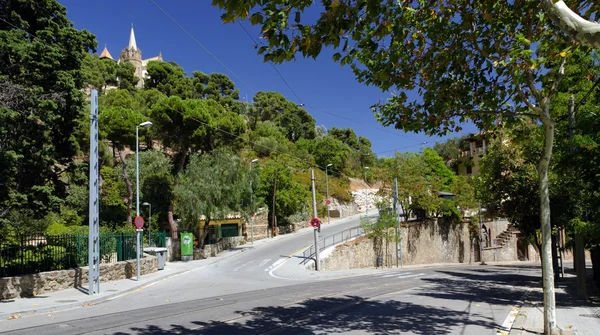 Strada in montagna — Foto Stock