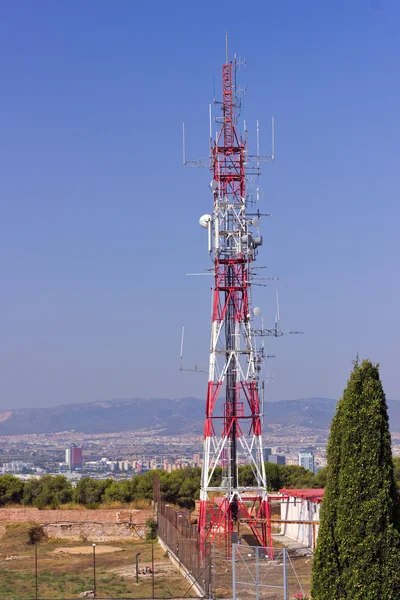 Communication antenna — Stock Photo, Image