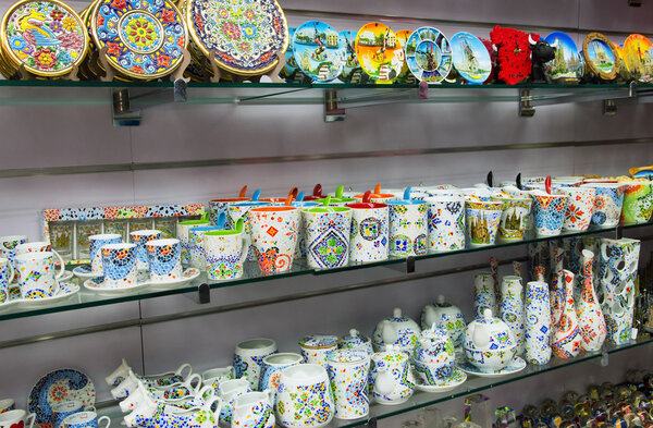 ceramic souvenirs in Barcelona