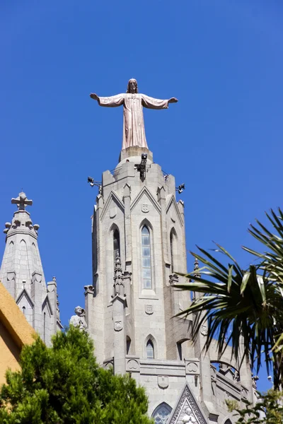 Jesus Christ on temple — Stock Photo, Image