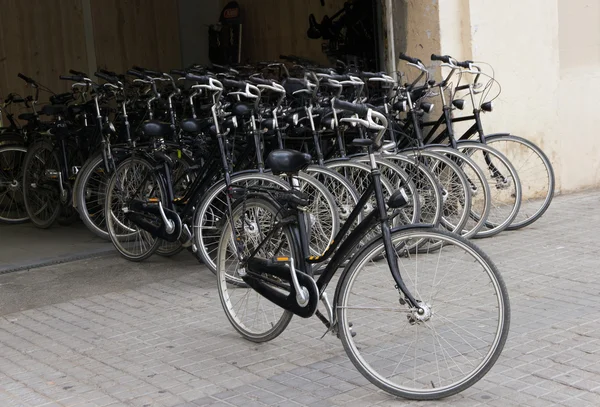 Cykelparkering — Stockfoto