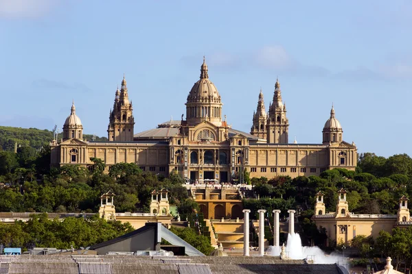 Národní palác barcelona — Stock fotografie