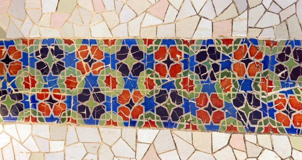 Tile mosaic wall — Stock Photo, Image