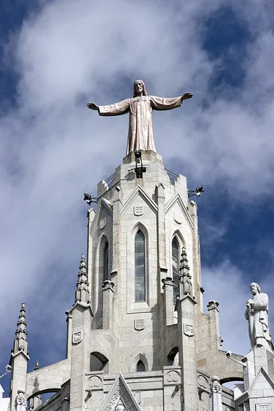 Christ the Tibidabo — Stock Photo, Image