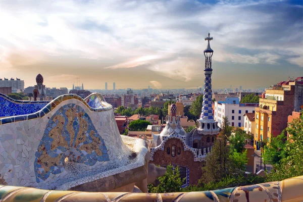 Antonio gaudi, park guell, barcelona