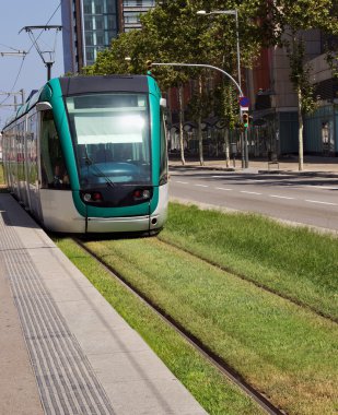 Barselona bölgesindeki tramvay