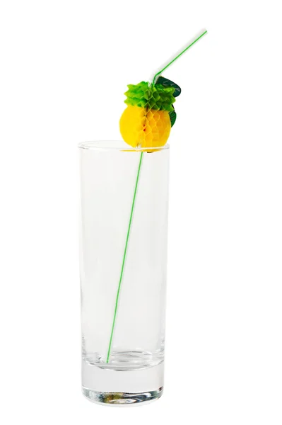 Cocktail de vidro vazio — Fotografia de Stock