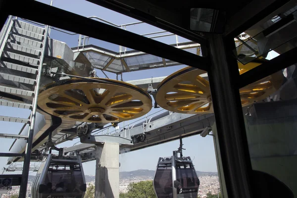 Teleférico de cabina — Foto de Stock