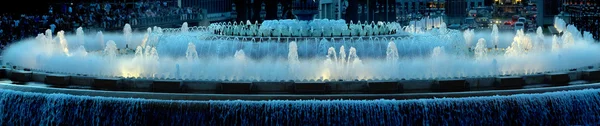 Panorama fountain in Barcelona — Stock Photo, Image