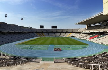 Barselona'da Olimpiyat Stadyumu