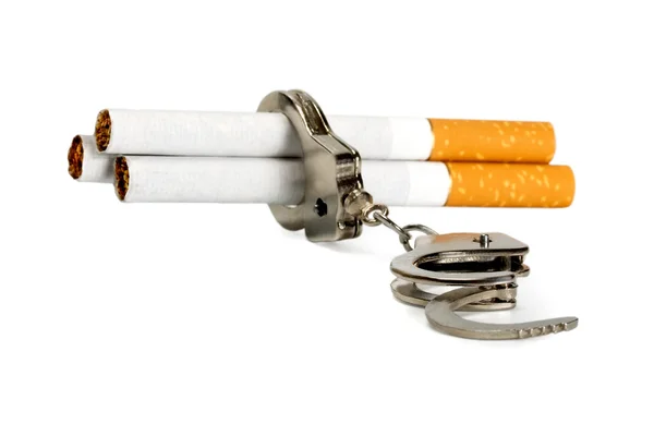 Duman sigara durdurmak — Stok fotoğraf