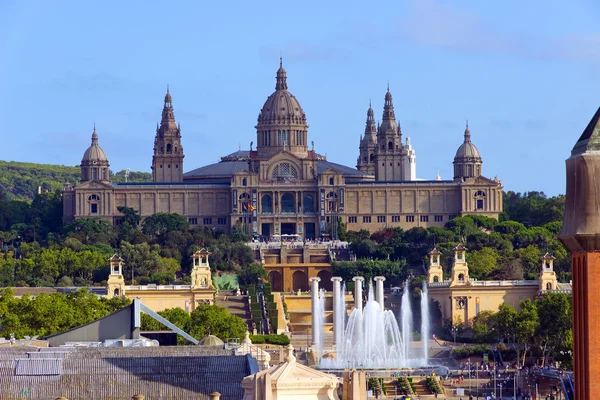 Nemzeti Múzeum Barcelona. Spanyolország — Stock Fotó