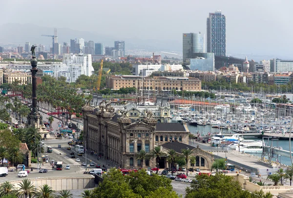 Columbus anıt, Barselona, İspanya.