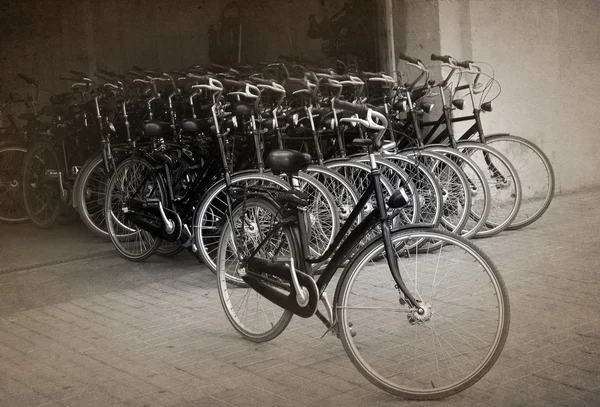 Aparcamiento para bicicletas — Foto de Stock