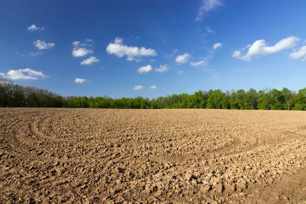 Aração de campo — Fotografia de Stock