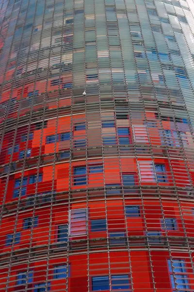 Towertorre agbar. Barcelona landmärke, Spanien. — Stockfoto