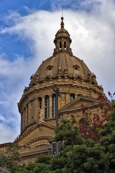 Národní muzeum. orientační bod Barcelona, Španělsko. — Stock fotografie