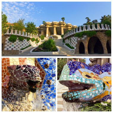 Park guell barcelona küme