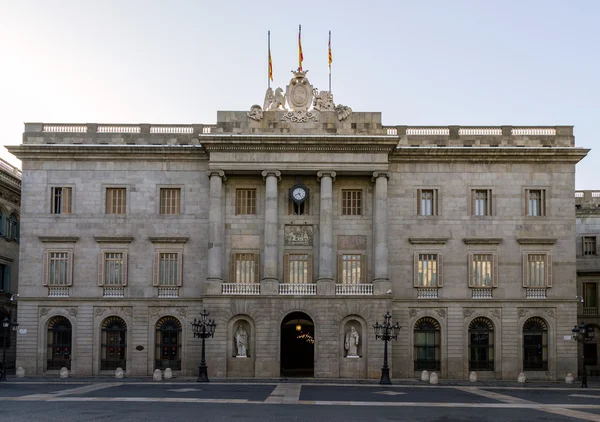 Plaza de la constitucion, barcelona. Spanien. — Stockfoto