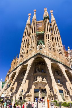 La sagrada familia için Barselona, İspanya.
