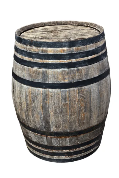 Old barrel wine — Stock Photo, Image