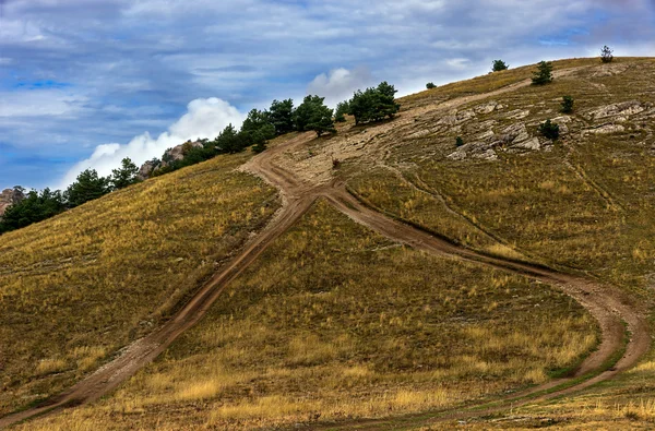 Mountain landscape road — Stock Photo, Image