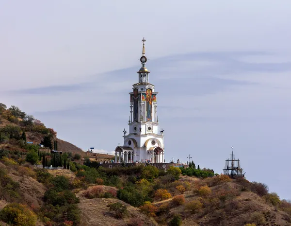 寺院の灯台 — ストック写真