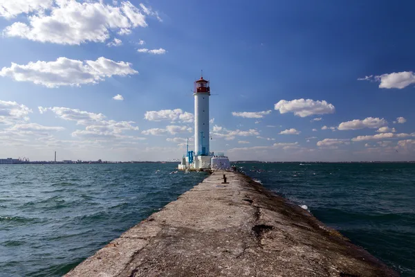 Vorontsov lighthouse in Odessa — Stock Photo, Image