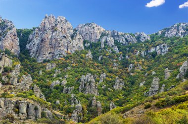 dağlar demirci yayla manzara