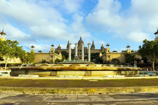 Magic Fountain, landmark, Spain. — Stock Photo, Image